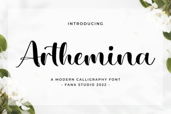 Arthemina: A Stylish Handwritten Font for Modern Editorial Design
