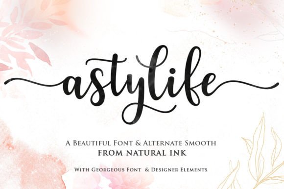 Astylife Font: Elevating Web Design with Romantic Calligraphy