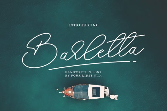 Barletta: A Handwritten Font for Modern Web and Digital Design