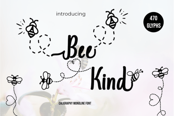 Bee Kind: A Handwritten Font That Elevates Campaign Visuals