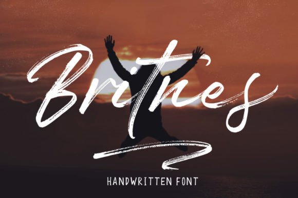 Britnes: A Handwritten Brush Font That Elevates Web Design