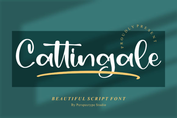 Cattingale: A Handwritten Font That Elevates Your Brand