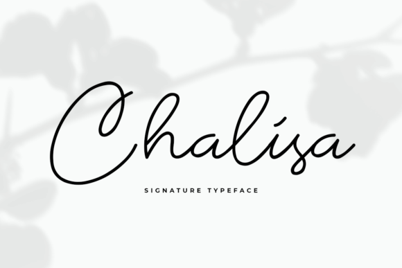 Chalisa: A Refined Script Font for Modern Editorial Design