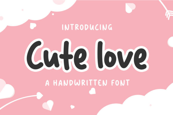 Cute Love: A Handwritten Font for Crafters and Makers