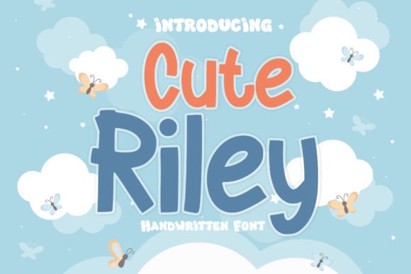 Cute Riley: A Handwritten Font Perfect for Crafters and Small Business Creators