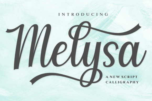 Elevate Your Editorial Design with the Melysa Script Font