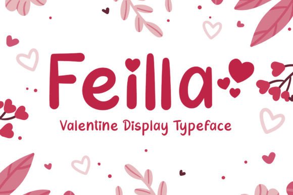 Feilla: A Sweet Valentine’s Handwritten Font for Romantic Brand Designs