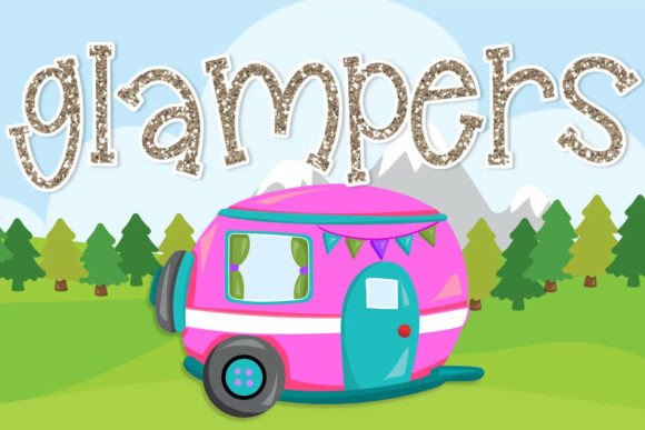Glampers: A Bold Handwritten Font for Modern Editorial Design