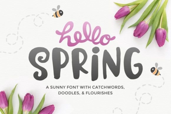Hello Spring: A Fresh Font for Branding Projects