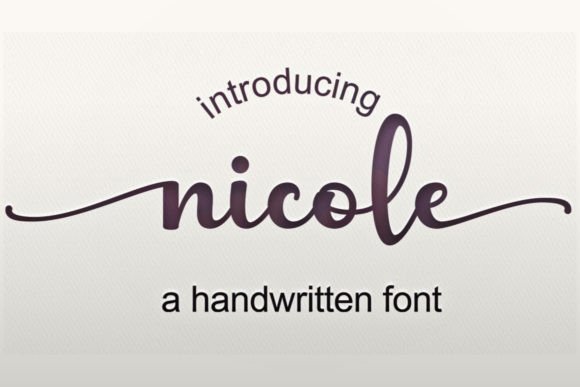 How the Nicole Font Transformed My Small Business Branding