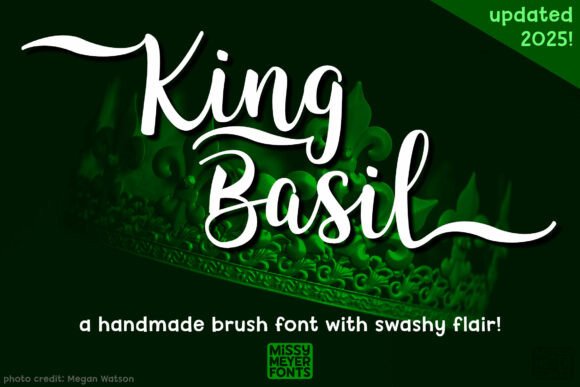 King Basil: A Versatile Script Font for Modern Editorial Design
