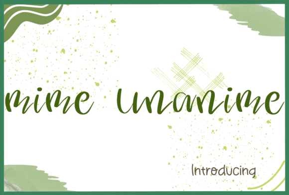 Mime Unanime: A Designer’s Take on Script Amp’s Standout Typeface