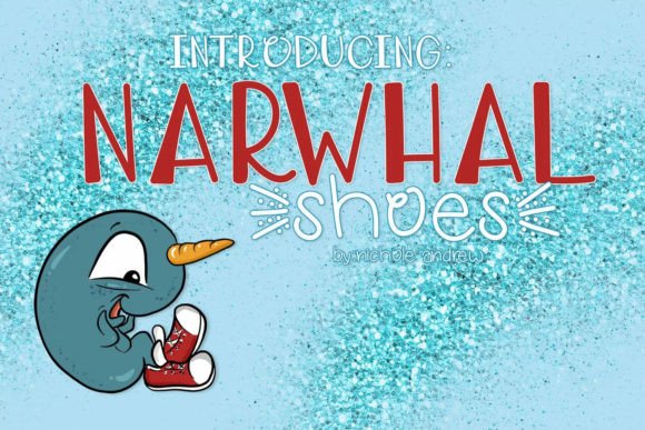 Narwhal Shoes: A Handwritten Font That Elevates Editorial Design