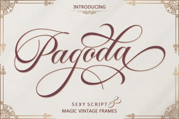 Pagoda: A Handwritten Script Font for Modern Web Design