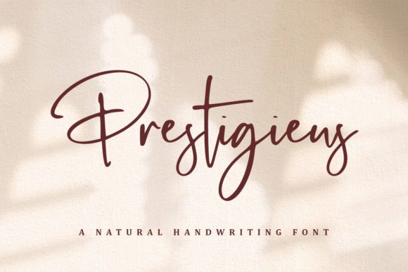 Prestigieus: A Script Font That Elevates Campaign Typography