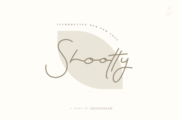 Shootty Font Review: A Delicate Script for Modern Campaign Design