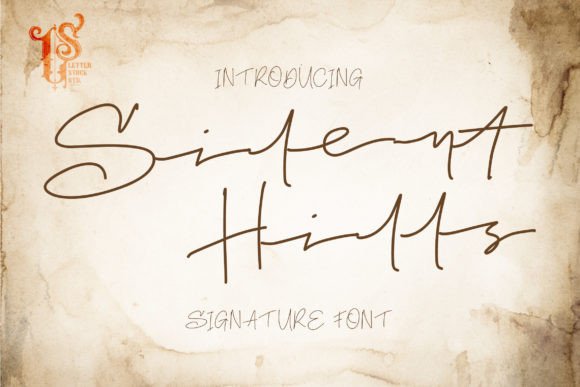 Silent Hills: A Signature Script Font for Elegant Web Design