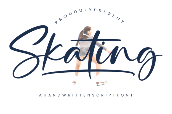 Skating: A Refined Script Font for Elegant Campaign Typography
