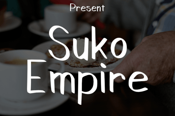 Suko Empire: A Modern Script Font for Fresh Brand Campaigns